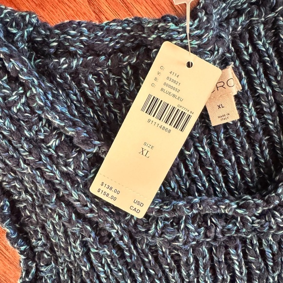 Pilcro Blue Knit Sleeveless Top - Picture 3 of 3